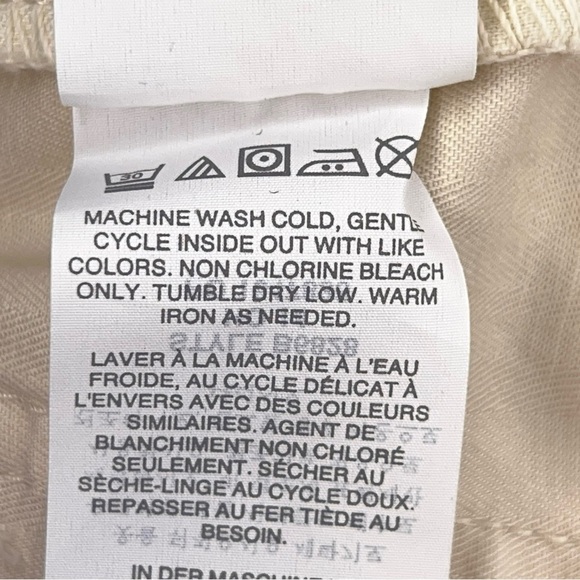 Size 2 J Crew Beige Shorts Neutral Cotton Blend Pockets Outdoor Womens - Picture 9 of 9